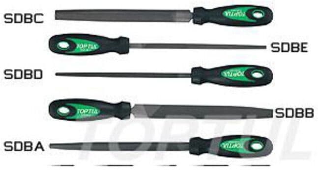 Feile TOPTUL 200mm, flach