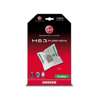 Hoover 35600536 H63 4x Staubsaugerbeutel für Freespace Sprint Flash Staubsauger