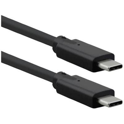 Roline USB-Kabel USB 3.2 Gen2x2 USB-C® Stecker 1.00 m Schwarz Geschirmt 11.02.9071