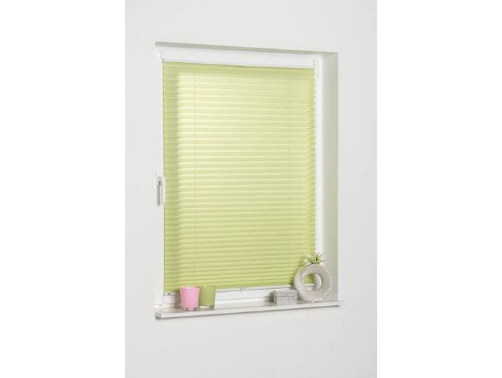 Plissee K-HOME Siena Gr. 11, grün, B:80cm H:210cm, Obermaterial: 100% Polyester, Plissees, Plissee