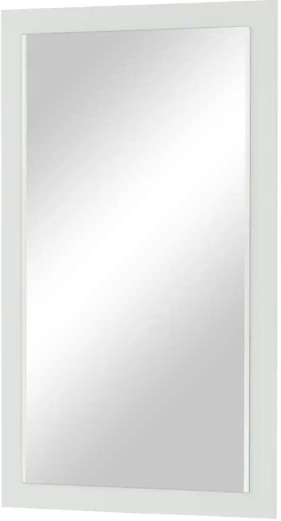 Höffner Spiegel  Paris ¦ weiß ¦ Glas,Aluminium,Holzwerkstoff ¦ Maße (cm): B: 60,3 H: