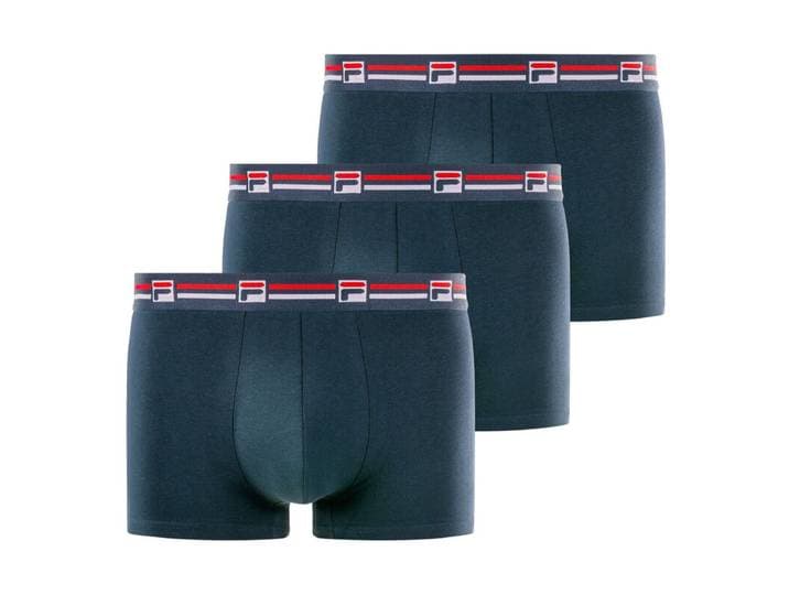 Lot de 3 boxers Homme Coton Bleu Marine