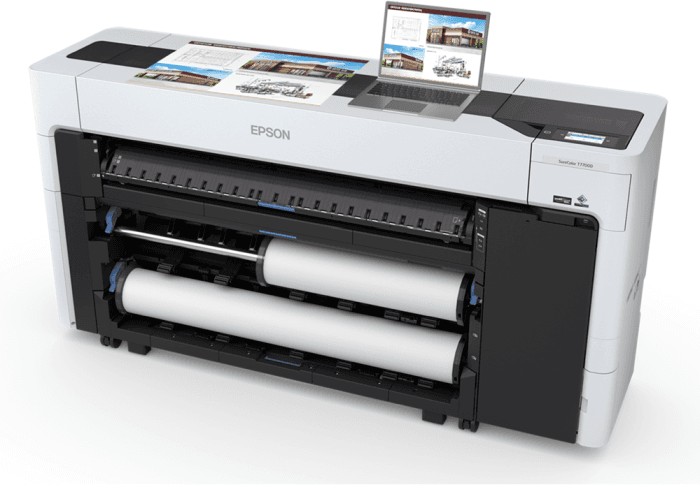 Epson Surecolor Sc-T7700d – Høy Kvalitet, Stor Format (Epsc11ch83301a0, 1 Eske)