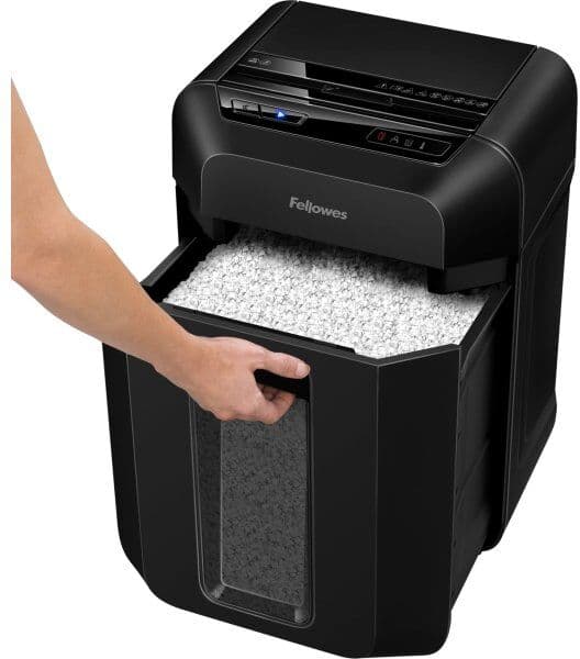 Fellowes Automax 80m Makulator, Sort