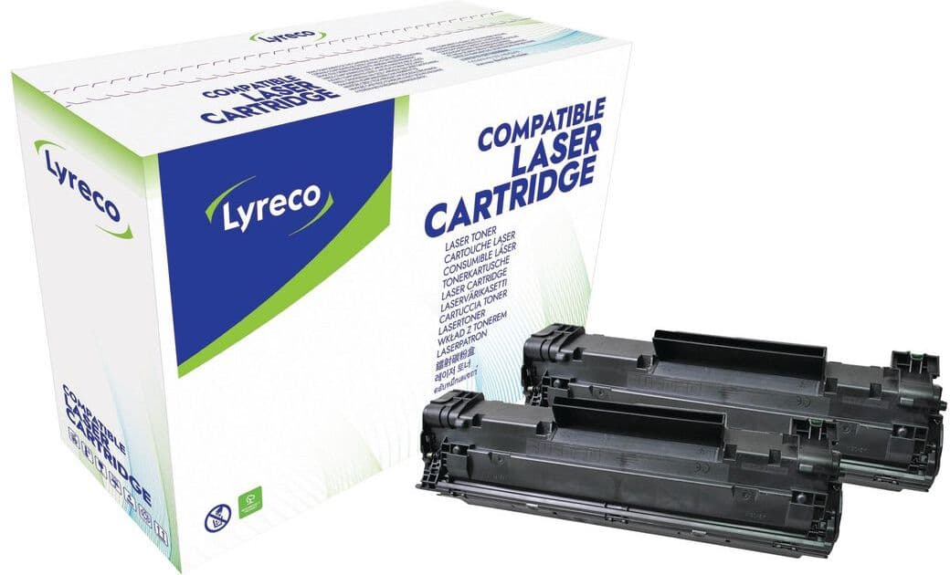 LYRECO Toner HP CE285A 1,6K svart 2/FP