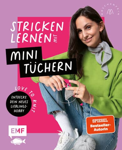 Buch "Love to knit: Stricken lernen mit Mini-Tüchern"