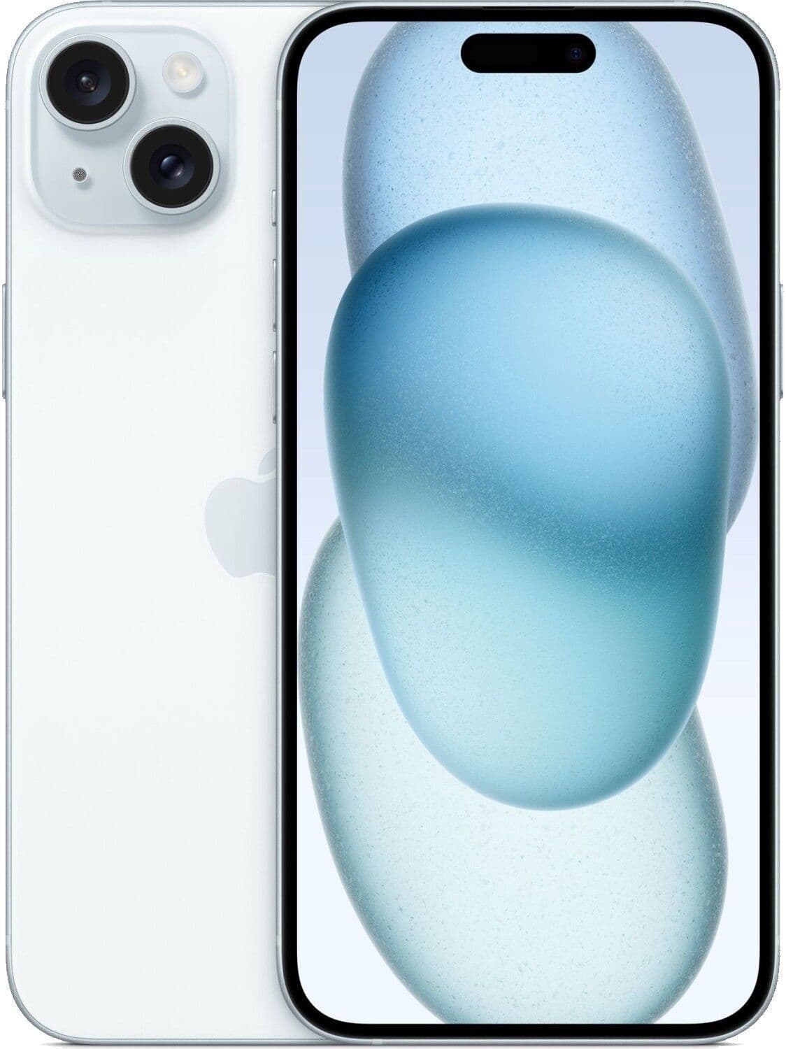 Apple iPhone 15 Plus   256 GB   Dual-SIM (2 x eSIM)   blau - Refurbished