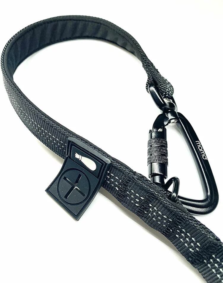 MAMO PET SPORTS Hundeleine Mamo Bungee Leash Austria Edition 255cm schwarz   255x2CM B