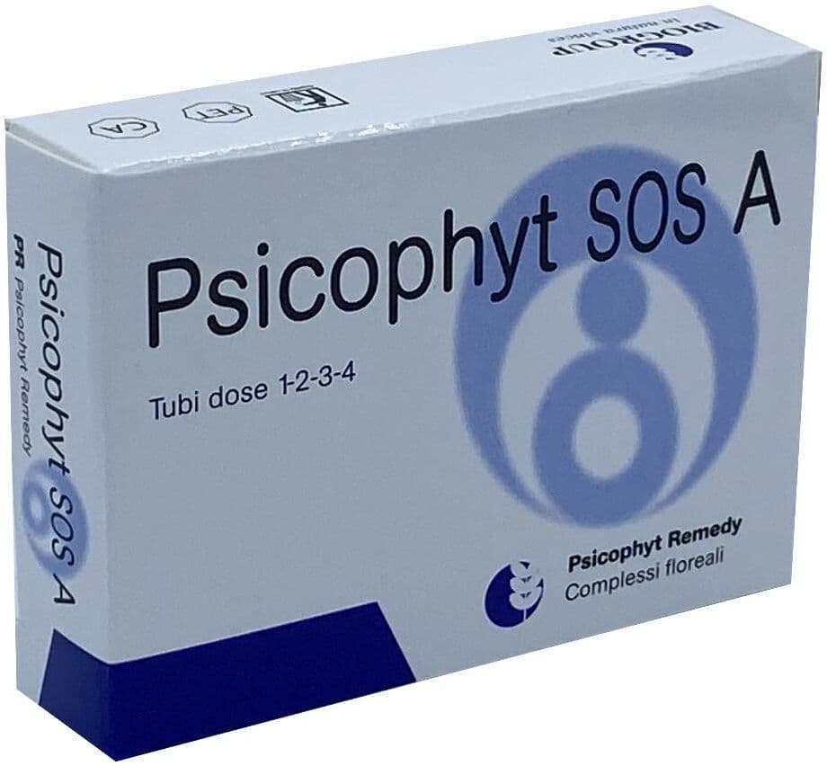BIOGROUP SpA SOCIETA  BENEFIT Biogroup Psicophyt Remedy 24 Sos A 4 Tubi 1,2 G
