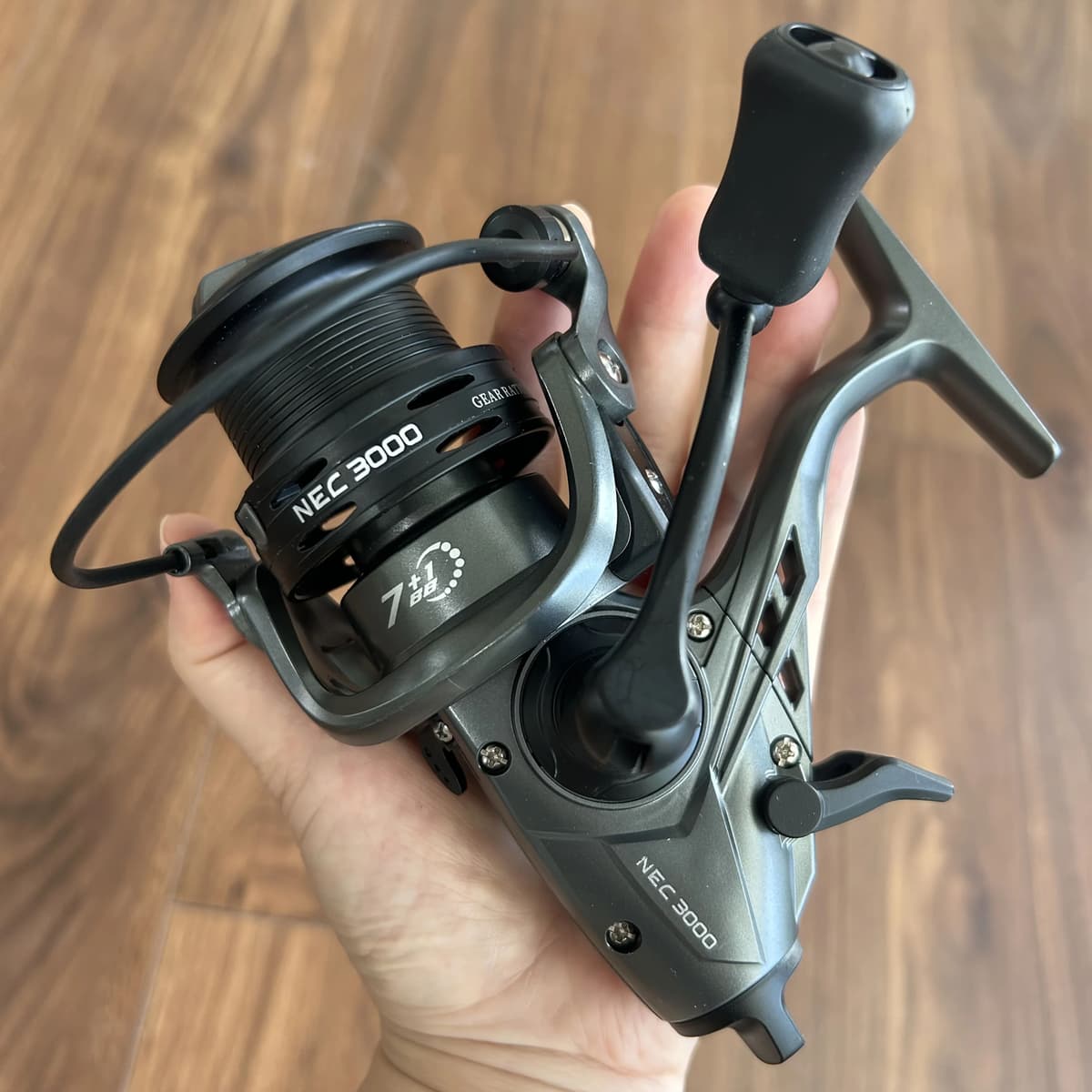 BAKAWA Spool Spinning reels Wheel 3000/4000/5000/6000 Series 5.2:1 fishing reel for fishing accessories Carp Fishing bait reel