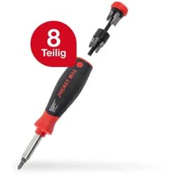 Wiha Schraubendreher-Set PocketMax® magnetisch PH/PZ/SL/TORX® 45292 8-tlg.