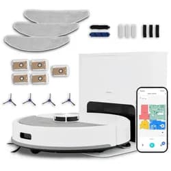 Medion Saug- und Wischroboter MD 100051 Weiss, Staubsauger Roboter, Weiss