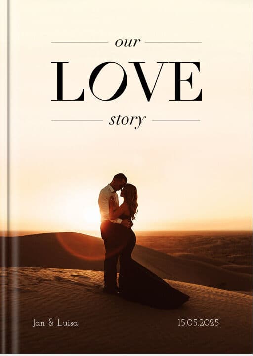 Myposter Digital "Lovestory" im Format A4 hoch