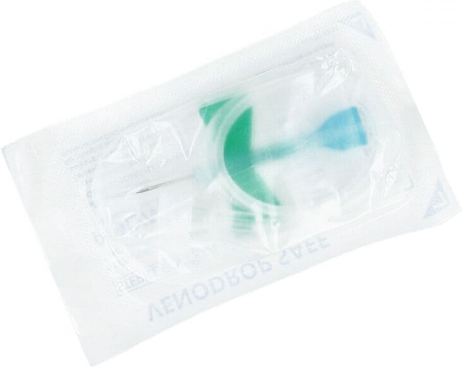 Venodrop Safe Venenp.best.21 G 19 mm grün Dehp-fr. 1X1stk