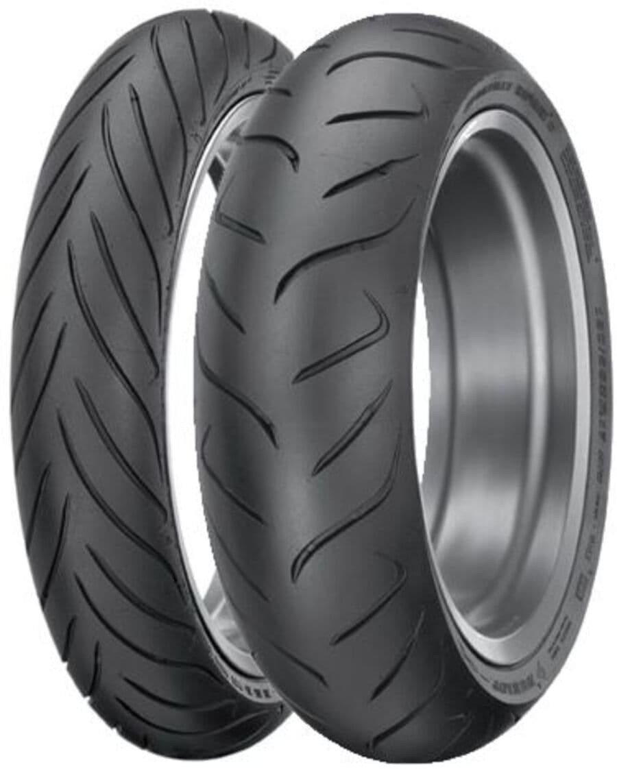 Dunlop Sportmax ROADSMART II 180/55ZR17 TL, Pneus moto arrière