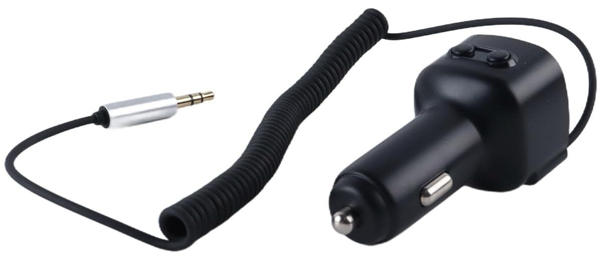 Selius Bluetooth adapter voor auto met AUX en USB-C, 5,4 FM zender
