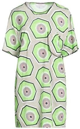 Carven Minivestido Mujer Verde lima M Mujer
