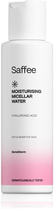 Saffee SensiDerm Moisturising Micellar Water μικυλλιακό νερό για ξηρή και ευαίσθητη επιδερμίδα 100 ml