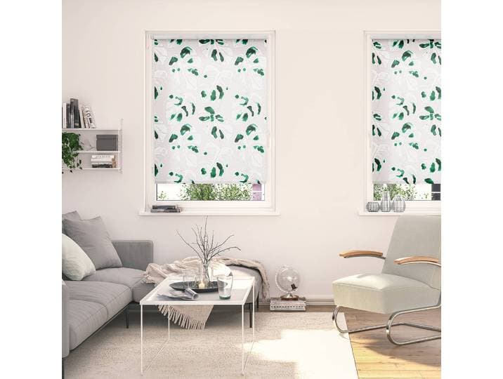 home24 Klemfix rolgordijn Monstera 45 x 150cm groen
