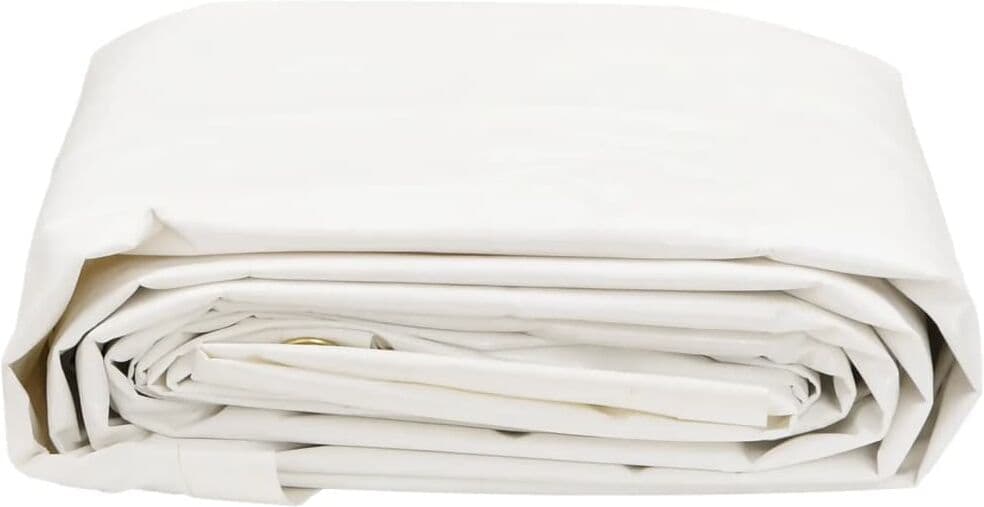 vidaXL Bâche blanc 1x2,5 m 650 g/m²