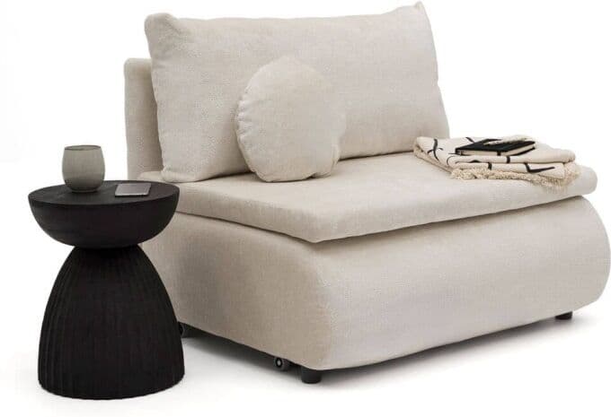 DAM Sofa Z Funkcją Spania Petite   80   Poduszka W Zestawie   Kolor Do Wyboru