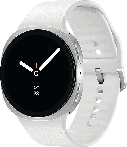 Smartwatch - Samsung Galaxy Watch8 BT 40 mm, 1.31", Exynos W1000, 32 GB, 2 GB RAM, 325 mAh, Android, Plata
