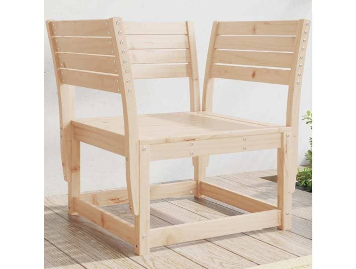 vidaXL Gartenstuhl Massivholz Kiefer