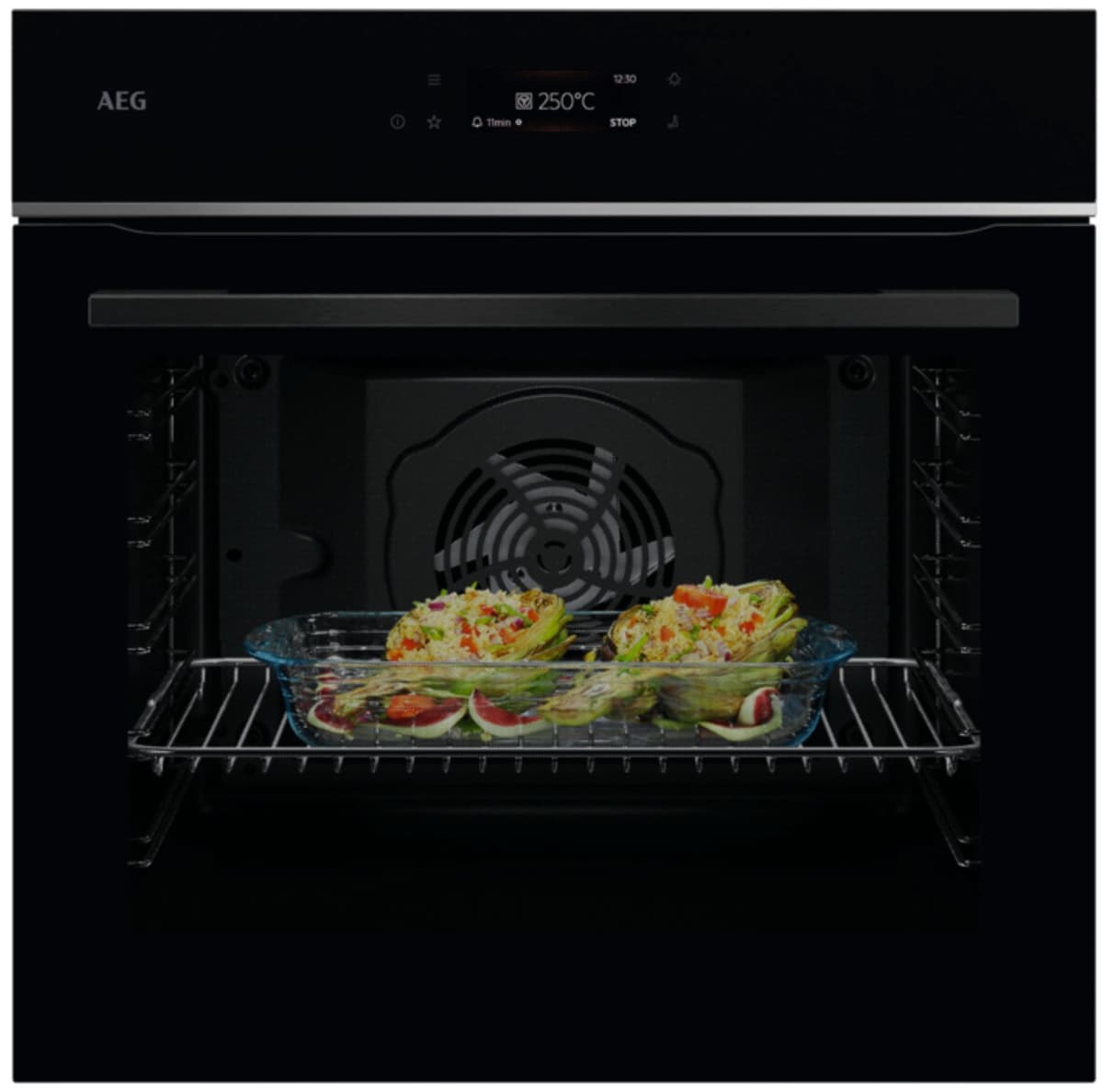AEG Serie 7000 TE7AB63FSB Einbaubackofen groß AutoClean 949 497 056