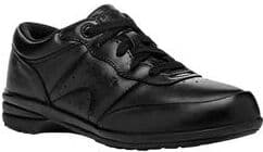 Wide Width Women's Washable Walker Sneaker by Propet in Black (Size 8 W)