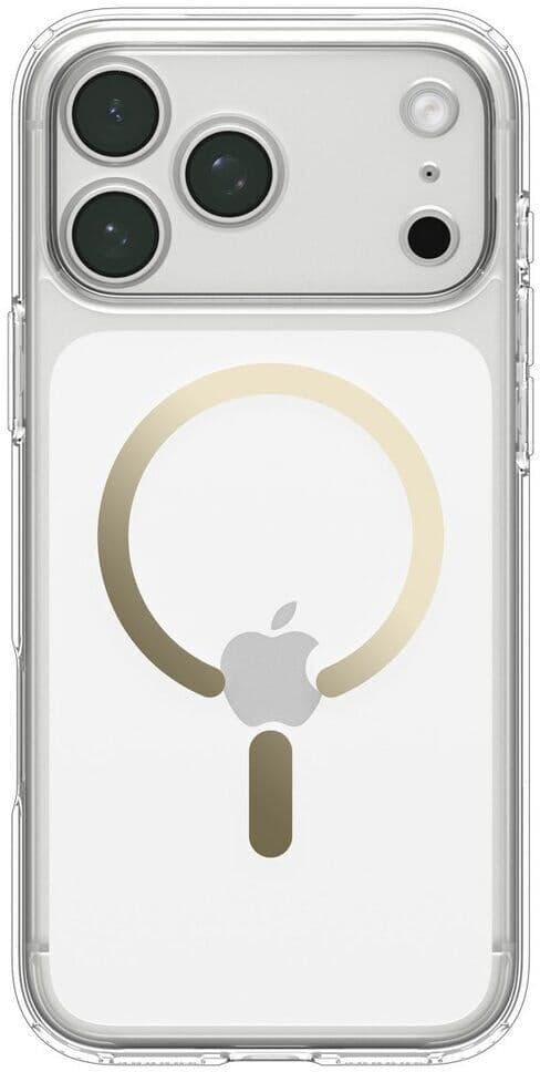 iPhone 18 Pro / 17 Pro Spigen Ultra Hybrid Bagside Cover - MagSafe Kompatibel - Gennemsigtig / Guld