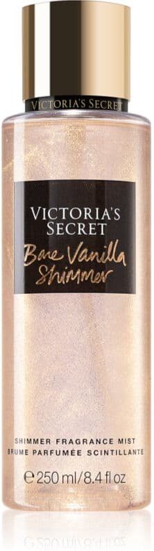 Victoria's Secret Bare Vanilla Shimmer Body Spray with glitter for women 250 ml