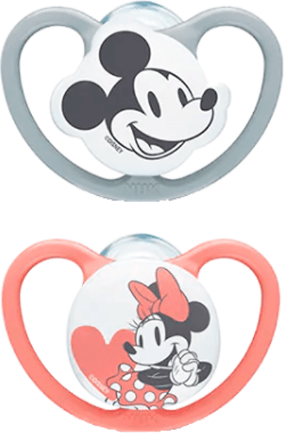 Nuk Space Silicone Disney Minnie Chupeta 18-36m