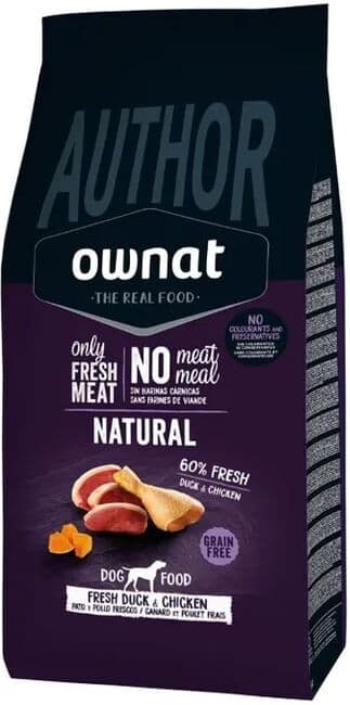 Ownat Author Fresh Ração Cães Pato E Frango 3 Kg 3 Kg