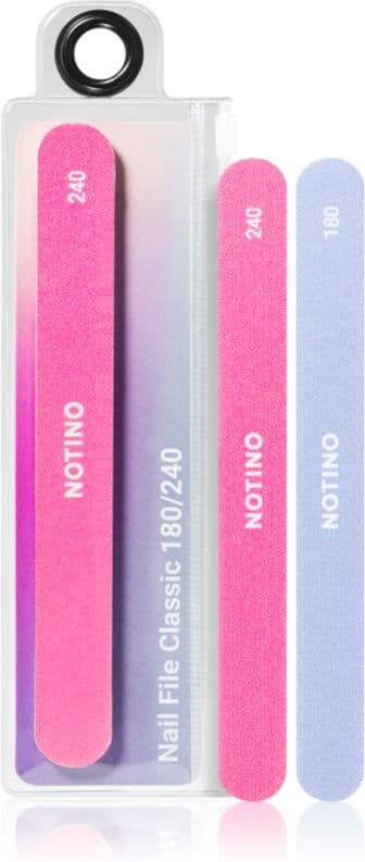 Notino Nail Tools Nail File Classic Classic Nail File with Two Grit Levels Classic180/240 1 pc