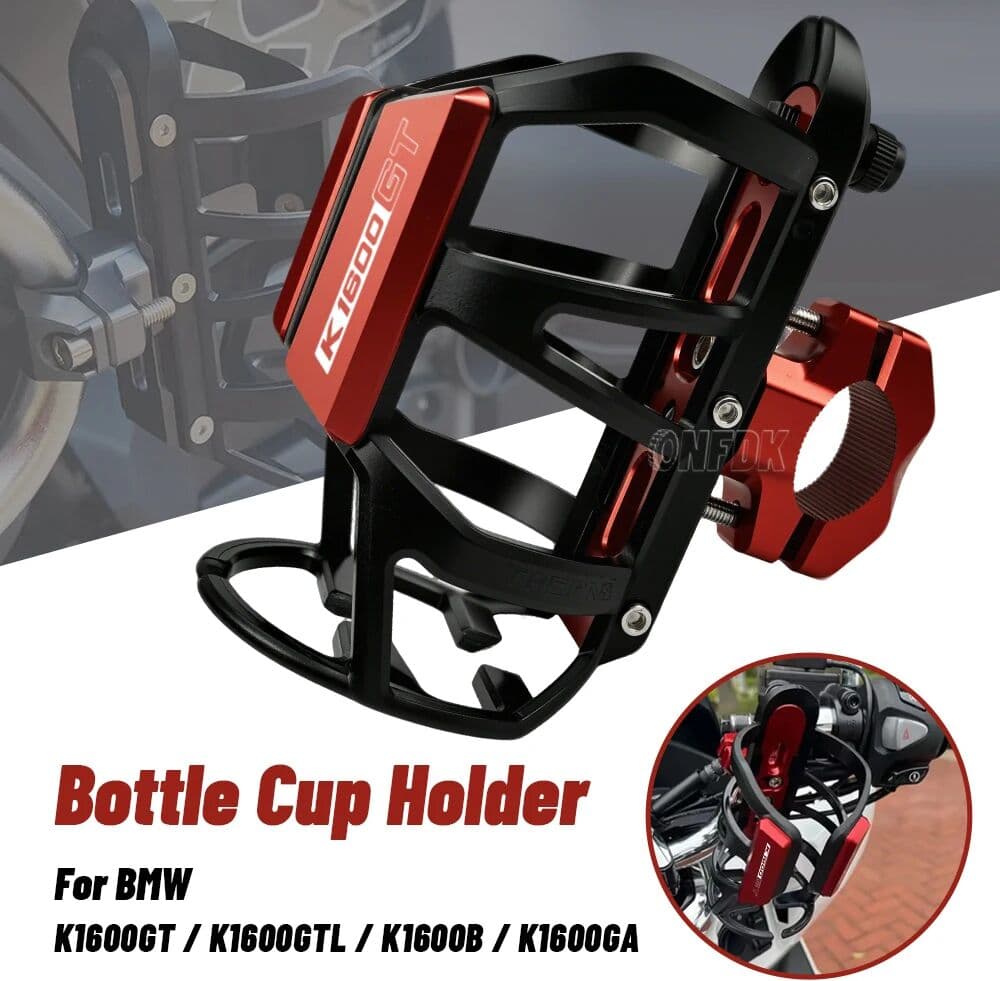 ONFDK For BMW K1600GT K 1600 GT K1600GTL K1600 GTL K1600B K1600GA Motorcycle Drink Water Cup Holder Cage Water Bottle Holder Bottle