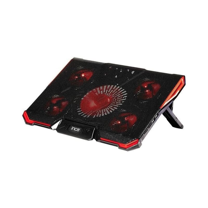 Inca INC-611GMS Cooling Pad για Laptop έως 17" με 5 Ανεμιστήρες και Φωτισμό INC-611GMS