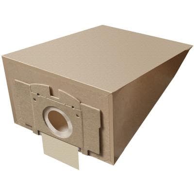 HANSEATIC Staubsaugerbeutel "10er- Pack", braun, Staubbeutel, mit Motorschutzfilter, zweilagige Papierstruktur, exakte Passform