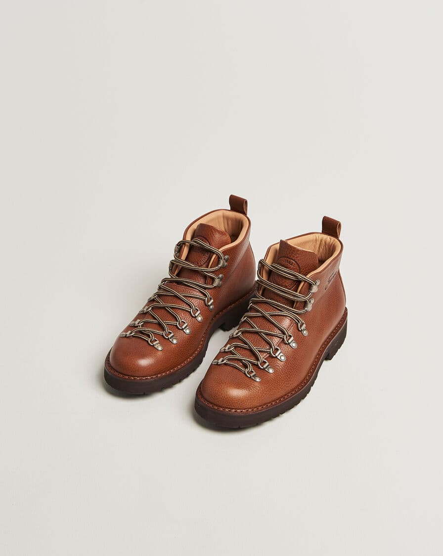 Fracap M120 Grained Leather Boot Brown men 44 Brun
