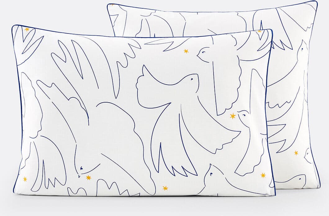 LA REDOUTE INTERIEURS Taie d'oreiller percale de coton, Pomaline