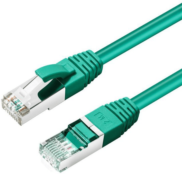 MicroConnect Cat6a S/ftp Nettverkskabel 2,0m, Grønn, 1 Stykk, Sen-W125878104 Grønn