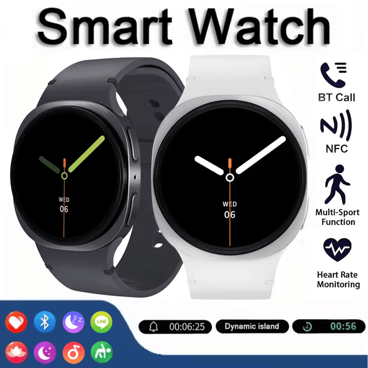 LAXASFIT Smart Watch 1.27