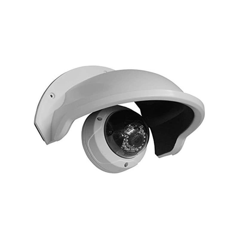 Hikvision Βάση για Κάμερες Συστημάτων CCTV με Προστατευτικό Βροχής & Ήλιου Λευκό DS-1250ZJ