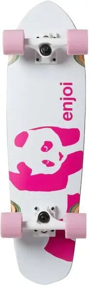 Cruiser Skateboard Enjoi Whitey Panda (28" - Whitey Panda)  - White;Pink