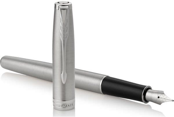 Parker Sonnet Stainless Steel Ct Fyldepen   F