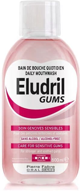 Pierre Fabre Eludril Gums Colutório Para Gengivas Sensíveis 500ml