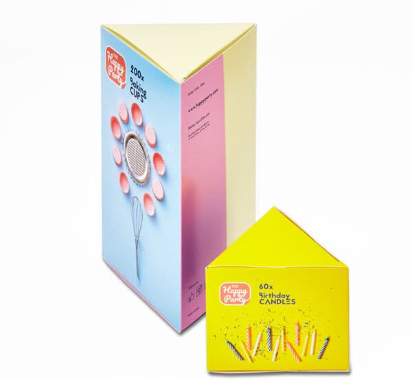Pixartprinting Cajas triangulares de cartón