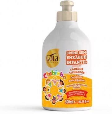 Gota Dourada Clubinho Cacheados Creme Pentear 300ml