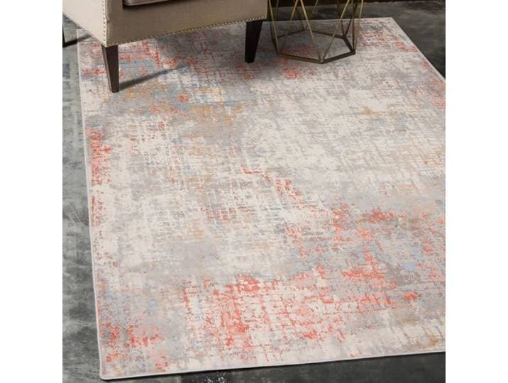 Tapis de Sol Mazovia - modèle PORTLAND - Qualité Oeko-Tex - Crème Saumon II - 200 x 300 cm