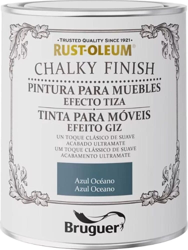 Pintura Chalky Finish Xylazel Efecto Tiza Para Muebles Azul F-036313 Talla Única Unisex