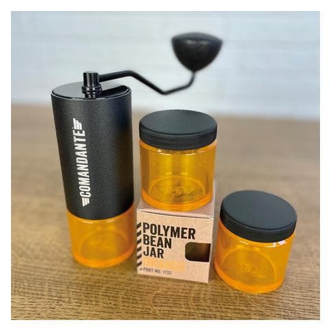 Comandante Bohnenglas - Orangefarbenes Polymer (4260113437438)